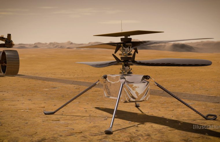 First powered, controlled flight on another planet will feature a piece of the Wright brothers’ first airplane