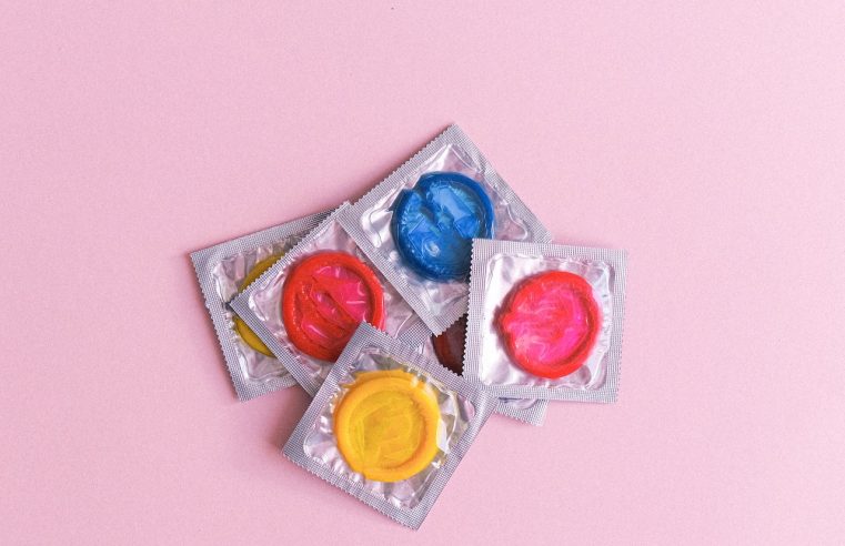 Masks seem to only be temporarily ruling our lives but condoms they are here to stay