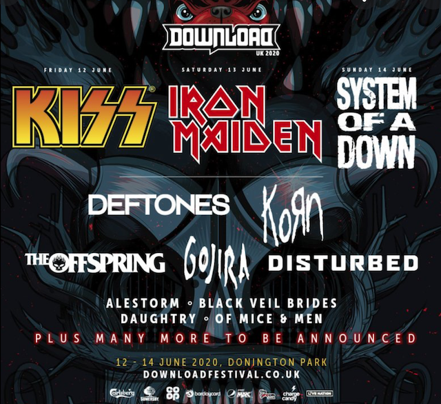 The Download Festival is back, the 1st in the UK