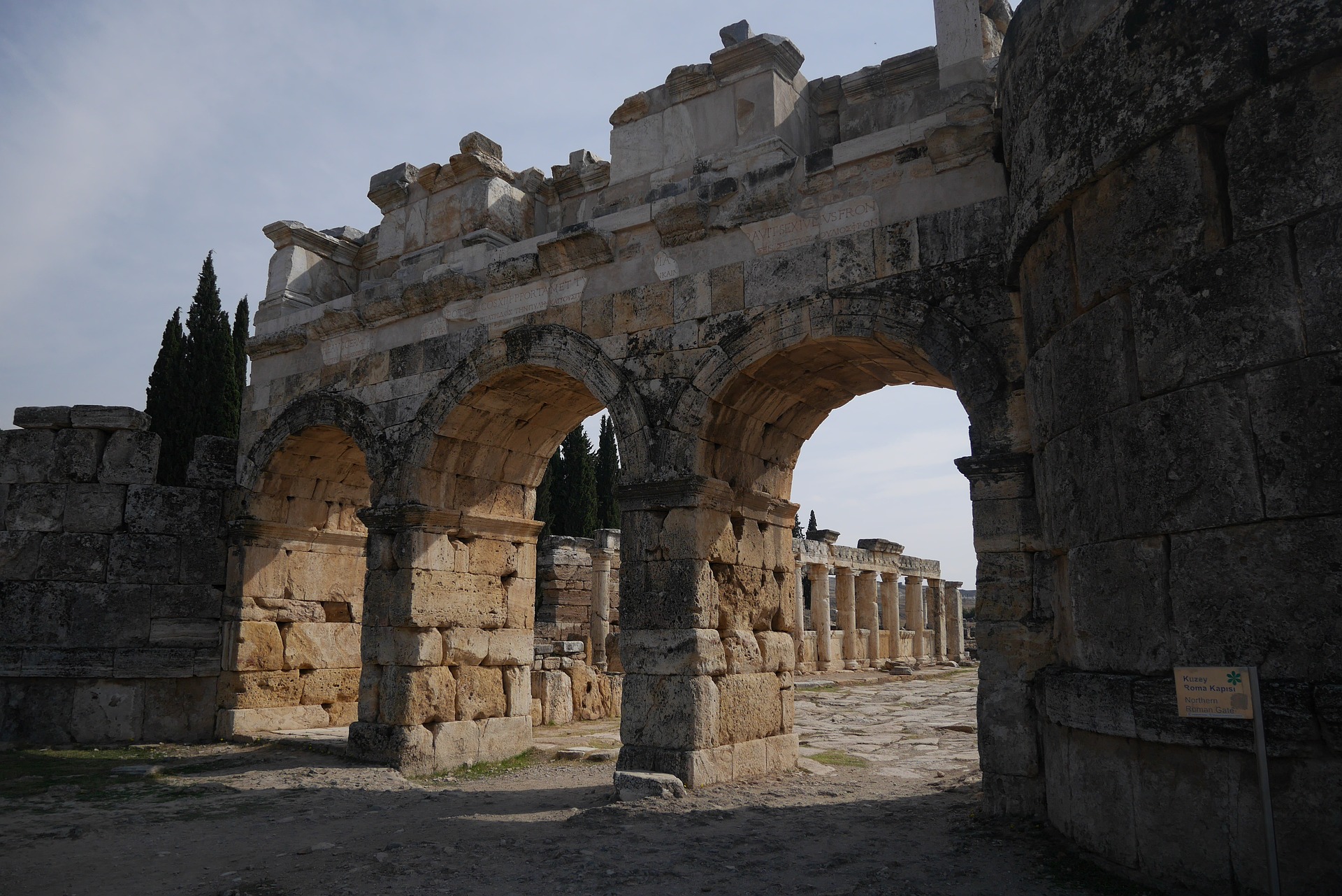 Hierapolis, also called gate to hell, is worth the visit