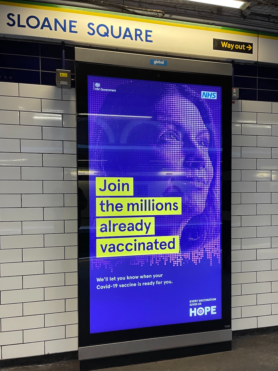 Play it safe. A dating app is now allowing UK members to display covid vaccine sticker