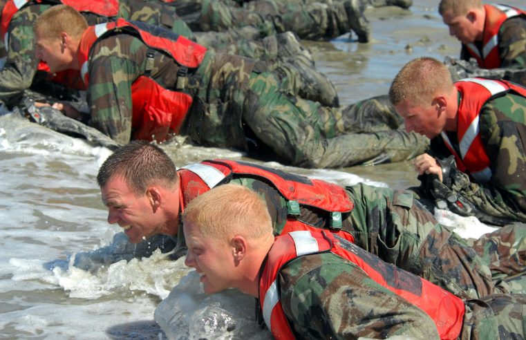 A woman passed the navy SWCC training for the first time