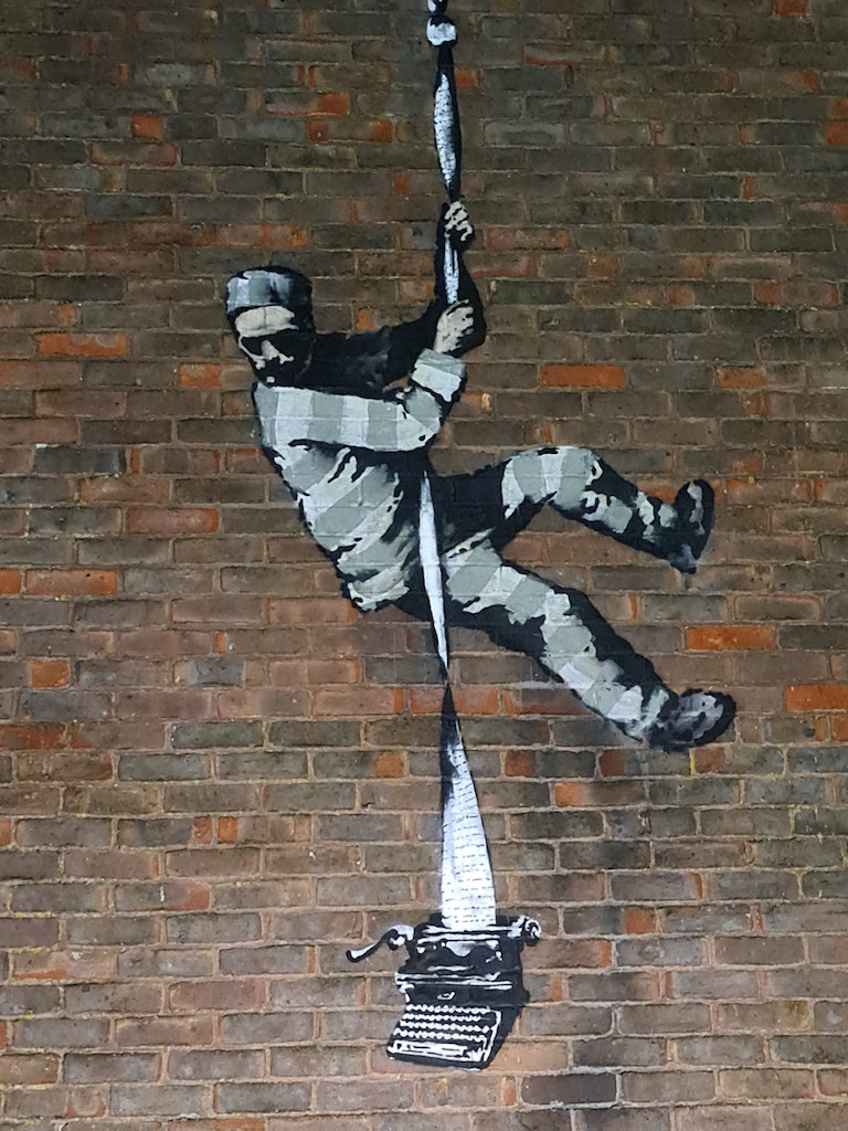Banksy or not Banksy?