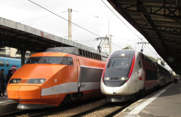 The French TGV goes green