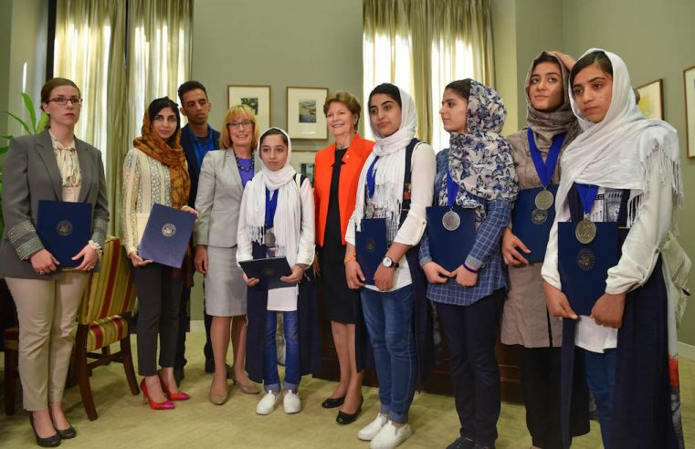 The Afghan all-girls robotics team is safe and sound